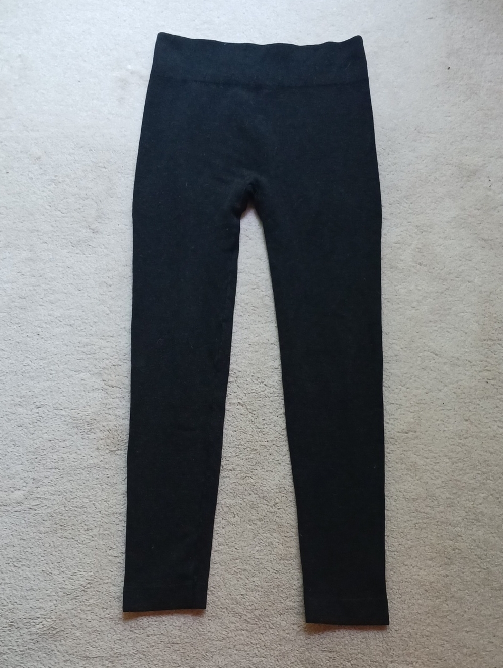 Heather Black Leggings